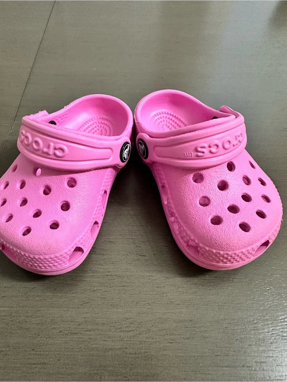 CROCS Infant Classic Clog in Pink